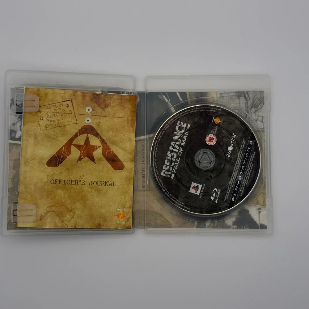 Resistance Fall of Man Sony PlayStation 3 PS3 PAL Insomniac Games CIB BCES-00001